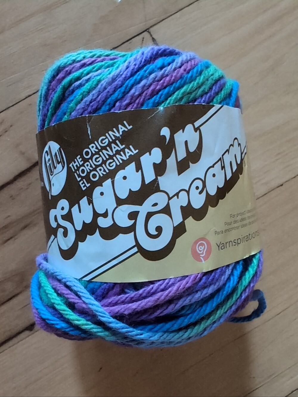 New! Lily Sugar 'N Cream 100% Cotton Worsted Weight Yarn 2oz 95 yrds Jewels